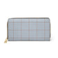 Stylish Purse For Woman Fashion Zipper Wallet For Birthday Gift For Her Cute Summer Clutch For Functional Gift Checkered Purse For Sister