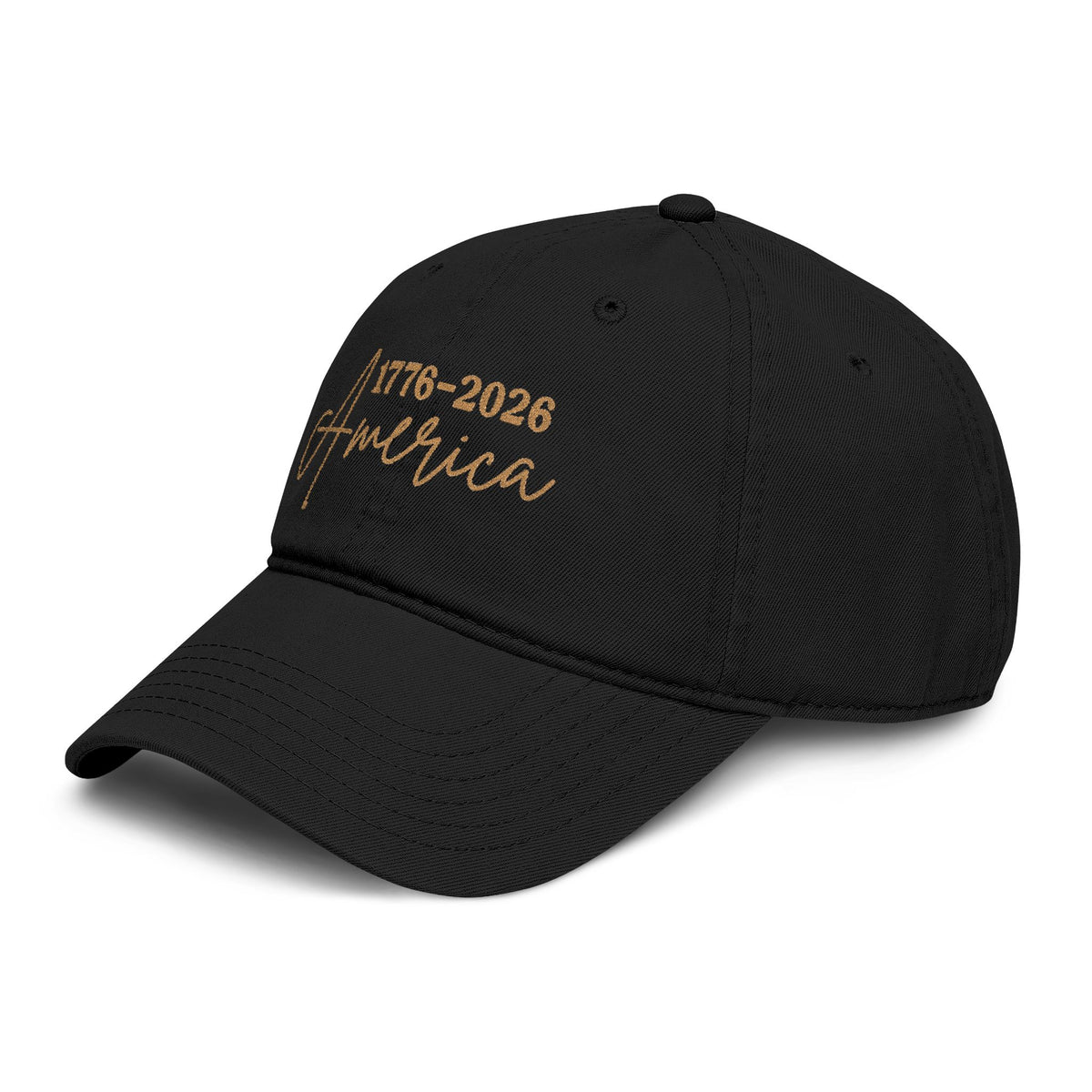 America 1776 2026 Hat For Birthday Gift USA 250th Anniversary Cap for Men America 250 Fourth Of July Hat Gift For Dad Black Patriotic Cap