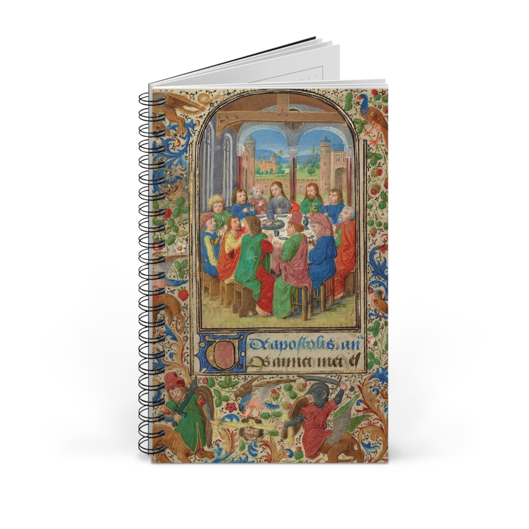 Medieval Notebook Gift For Writer Manuscript Journal For Dark Academia Art Lover Gift Gothic Inspired Notebook Gift For Art History Student