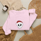 Embroidered Crewneck Christmas Sweatshirt Skeleton Jumper Santa Clause Embroidery Crewneck Skeleton Sweatshirt, Cute Holiday Jumper Xmas