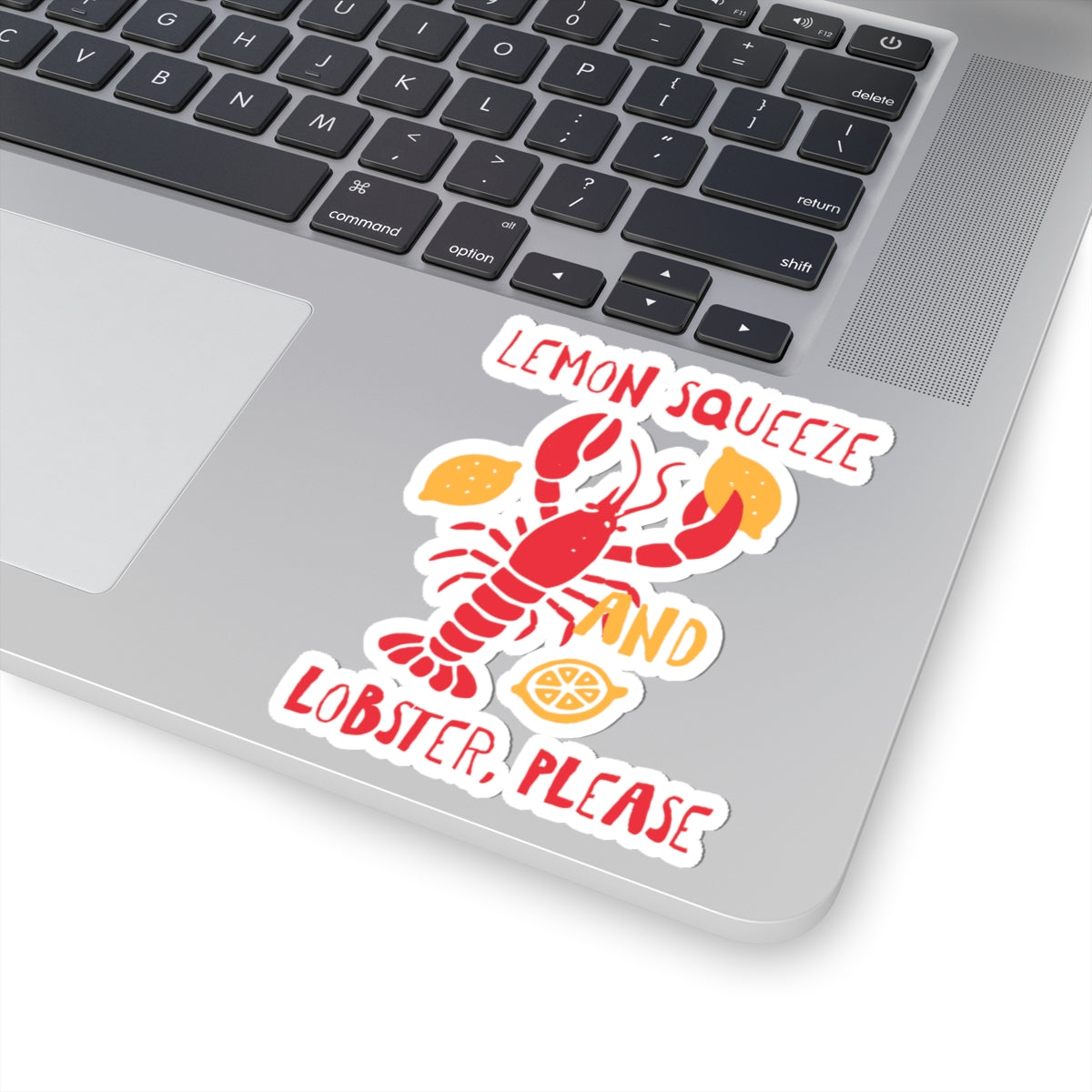 Funny Lobster Vinyl Sticker For Seafood Lover Gift Nautical Summer Decal For Italy Travel Sticker For Laptop Sticker For Foodie Gift Sticker