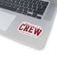 Christmas Crew Sticker Gift For Wife Glitter Vinyl Decal Holiday Laptop Journal Accent Stocking Filler Festive Mom Family Memory Keepsake