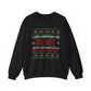 Christmas Ugly Sweatshirt Gift for Husband Cozy Xmas Sweater Holiday Crewneck for Dad Festive Winter Pullover Cozy Holiday Crewneck