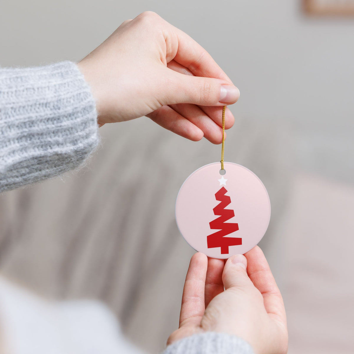 Christmas Ornament Gift For Her Holiday Keepsake For Best Friend Cute Christmas Tree Decor Mom Festive Gift Sister Christmas Decoration Home