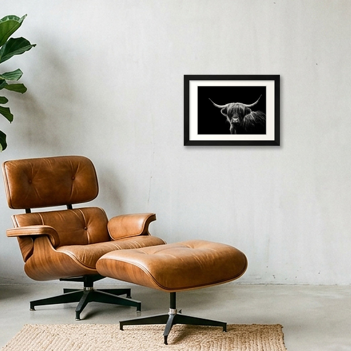 106 — A4 (30×21cm, 12×8") Black Frame