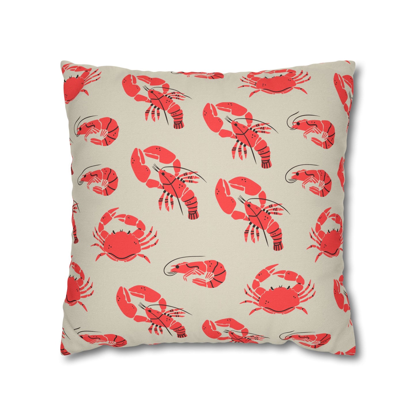 Coastal Seafood Pillow Cover For Beach House Decor Gift For Beach Lover Nautical Throw Cushion Gift For Ocean Lover Summer Home Style Italy