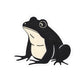 Minimal Frog Vinyl Sticker For Laptop Japanese Kawaii Gift Idea Animal Journal Sticker Water Bottle Decor Creative Planner Gift For Student