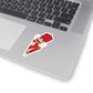 Nutcracker Christmas Sticker Stocking Stuffer Holiday Decal Cute Toy Soldier Vinyl For Laptop Journal Planner Seasonal Charm Accent Pop