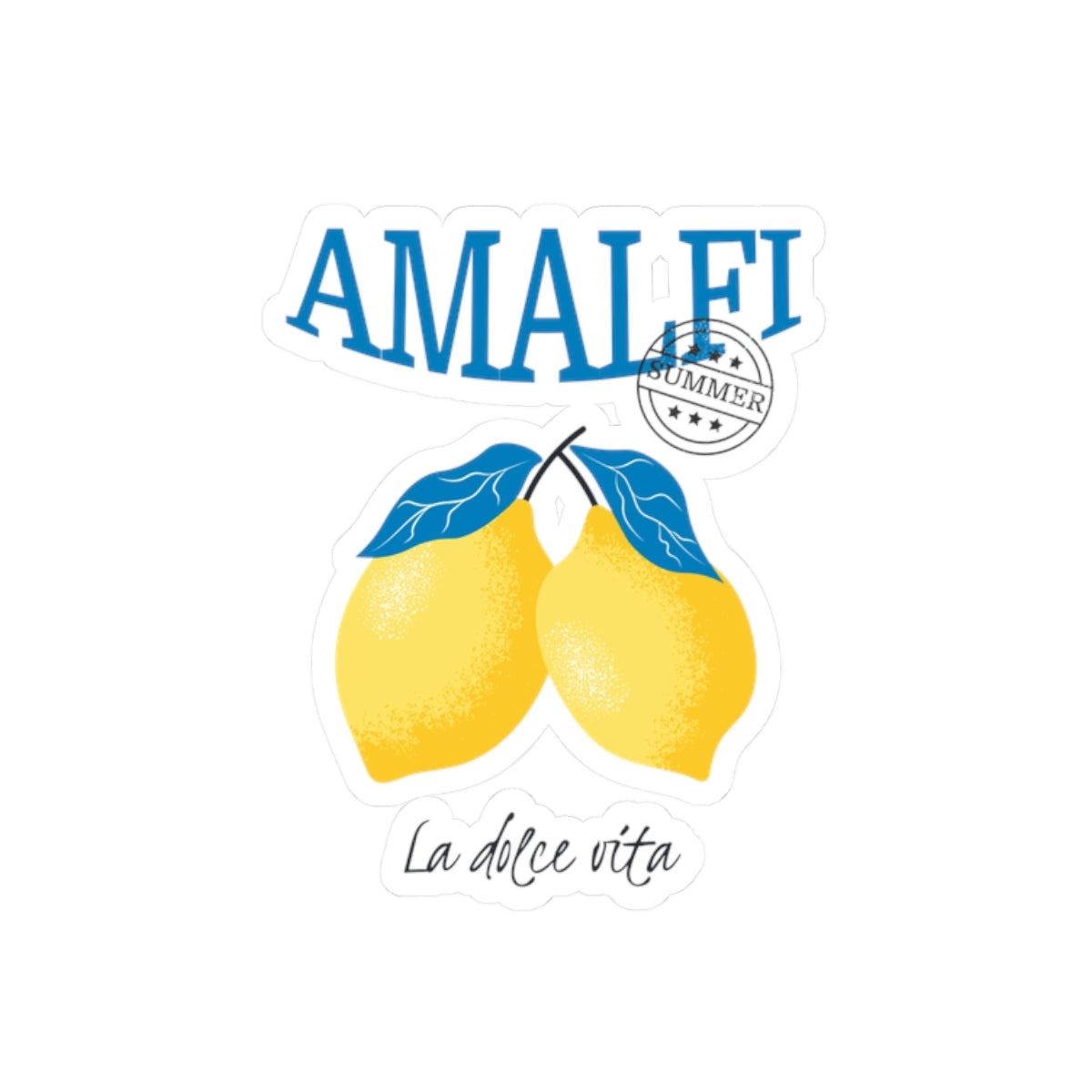Lemon Sticker Gift For Fruit Lover Citrus Art Decal Present For Summer Fan Unique Aesthetic Item For Her Design Idea Accessory Item Idea