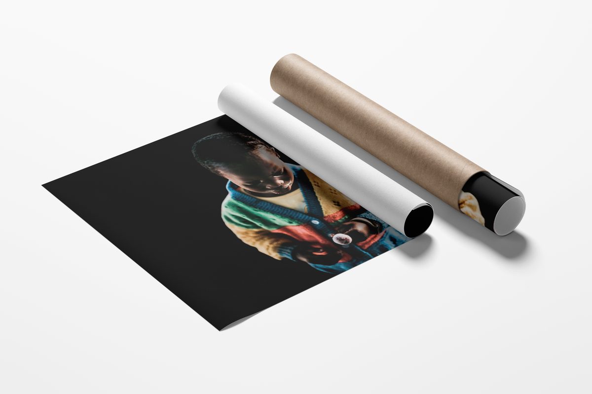 African portrait wall decor mockup Johannesburg Print 118
