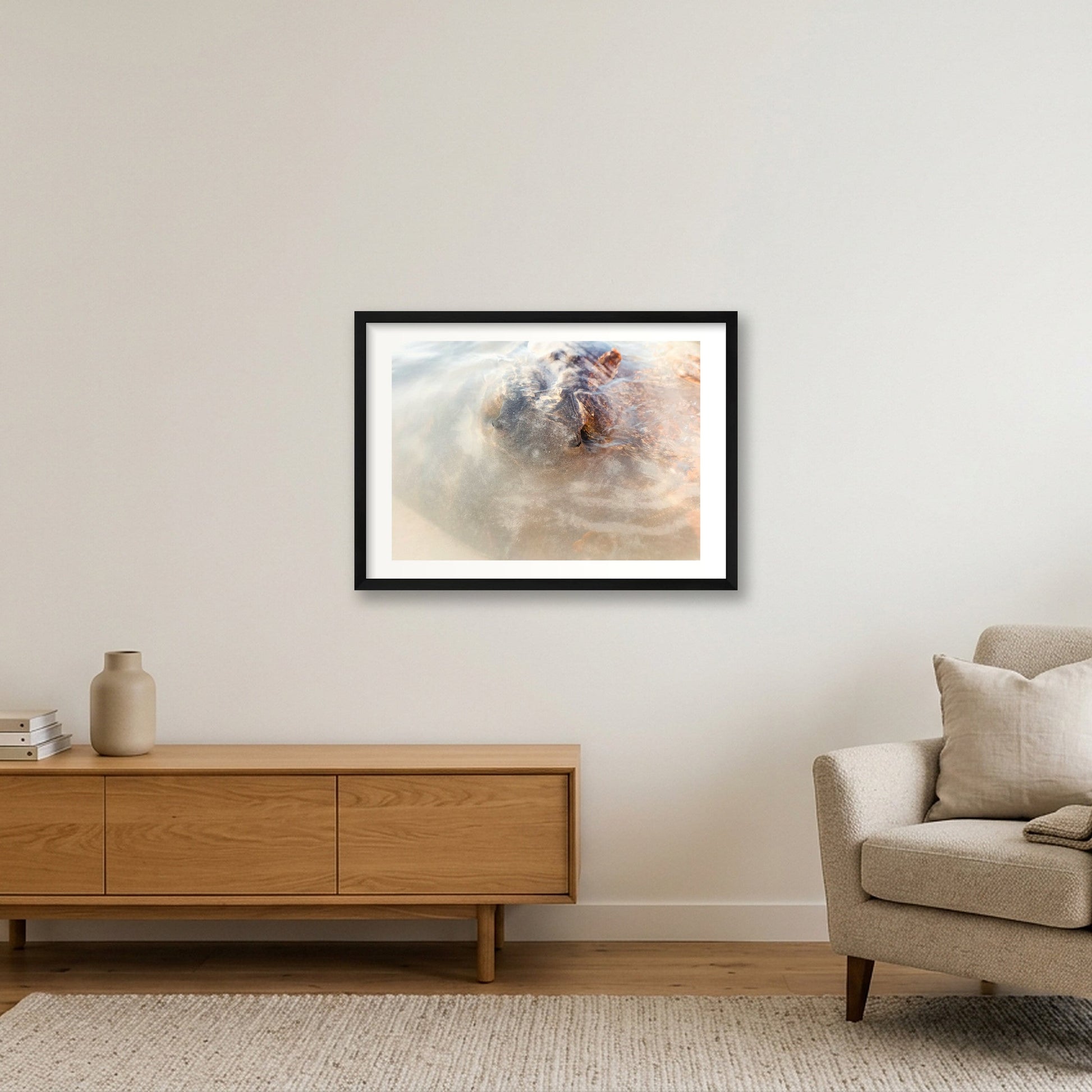 461 — 59×42cm, 23×17" Black Frame