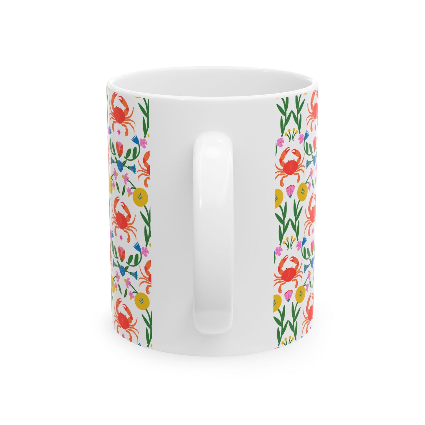 Crab Mug For Coastal Decor Crab Kitchenware Coastal Coffee Cup Nautical Tea Mug Beach House Gift Cute Seafood Ceramic Drinkware Host Gift