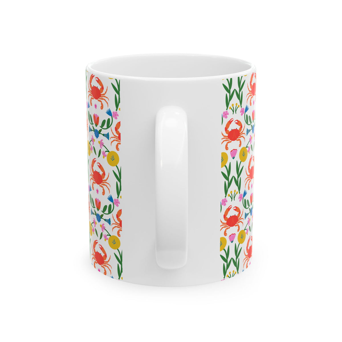 Crab Mug For Coastal Decor Crab Kitchenware Coastal Coffee Cup Nautical Tea Mug Beach House Gift Cute Seafood Ceramic Drinkware Host Gift