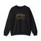 Dancing Highland Cow Sweatshirt Gift For Grandma Christmas Crewneck Winter Present For Sister Gold Western Pullover Cozy Holiday Outfit Top