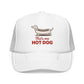 Hot Dog Trucker Hat For Outdoor Activities Funny Dachshund Cap for Summer Vacation Dog Lover Gift for Dad Cute Summer Hat BBQ Party Cap