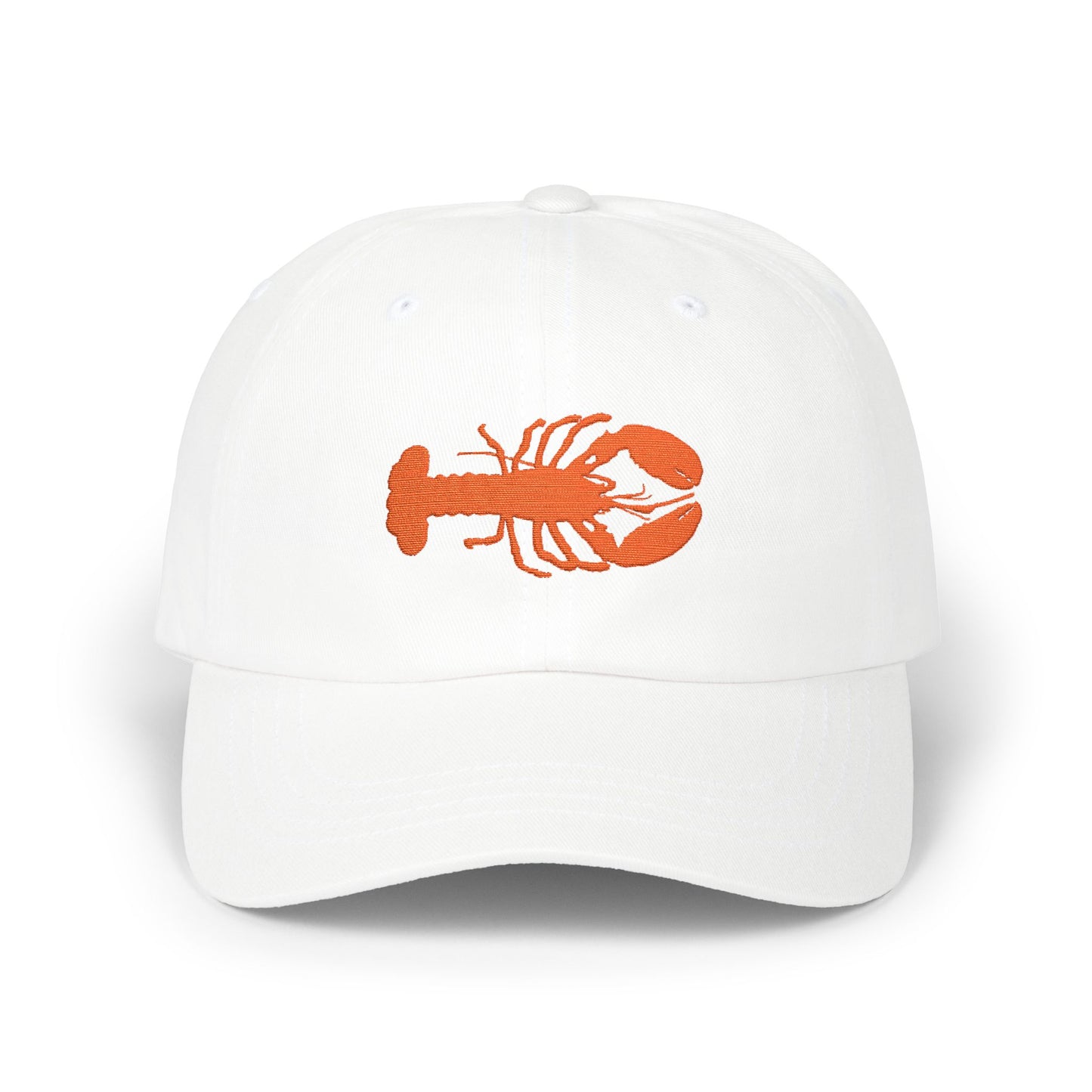 Lobster Embroidered Dad Hat Beach Vacation Outfit Cap Seafood Lover Gift Summer Coastal Style Hat Casual Everyday Wear Cap