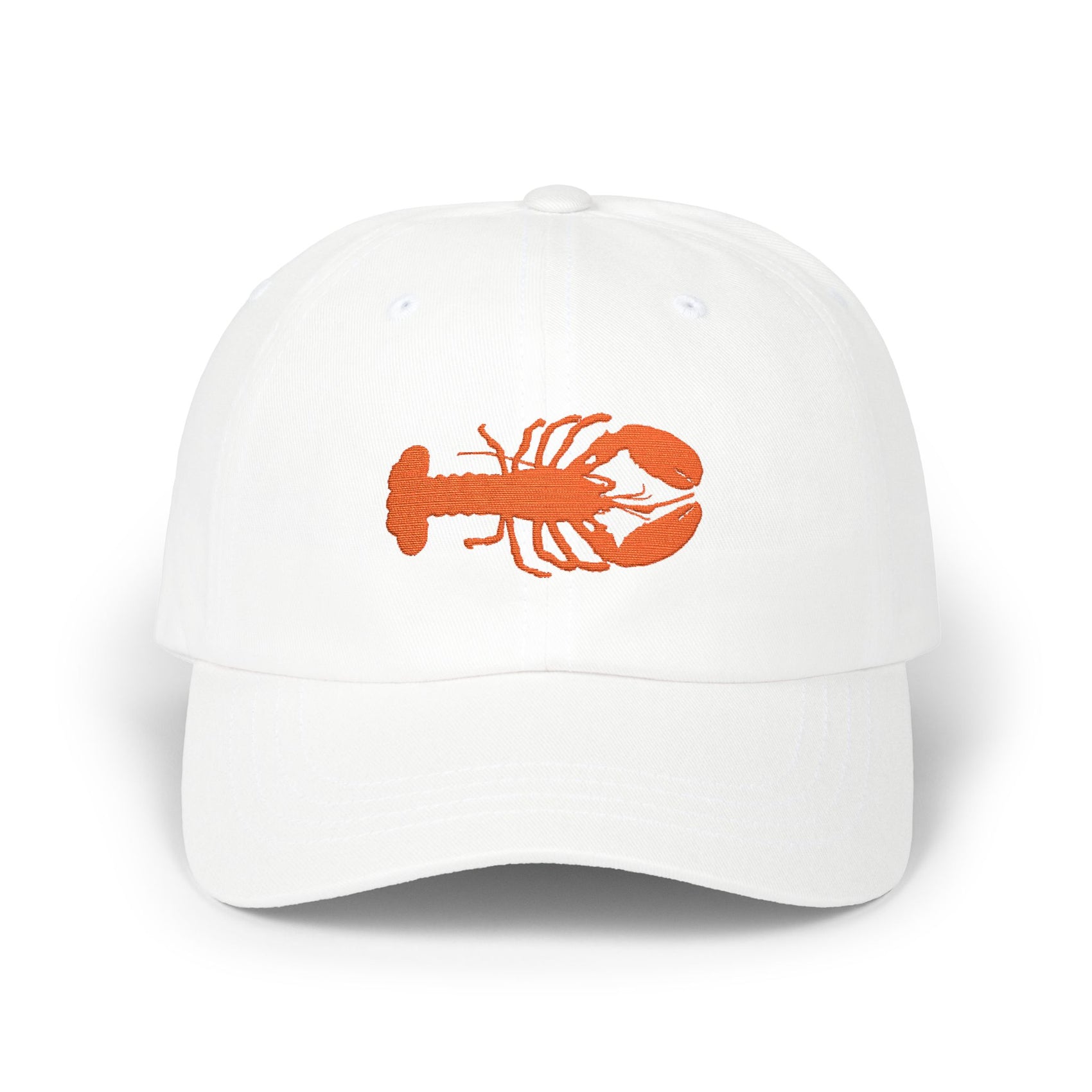 Lobster Embroidered Dad Hat Beach Vacation Outfit Cap Seafood Lover Gift Summer Coastal Style Hat Casual Everyday Wear Cap