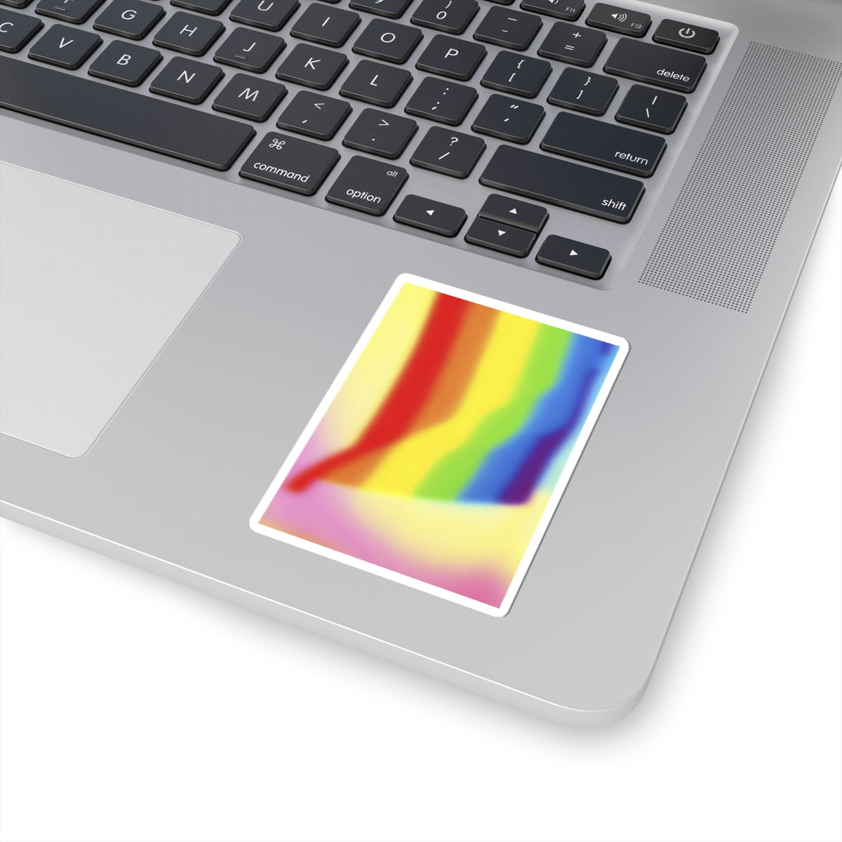 Rainbow Gradient Sticker For Laptop Decal Gift For Best Friend Aesthetic Pride Journal Accessory Cute Tech Decor Art Lover Birthday Find