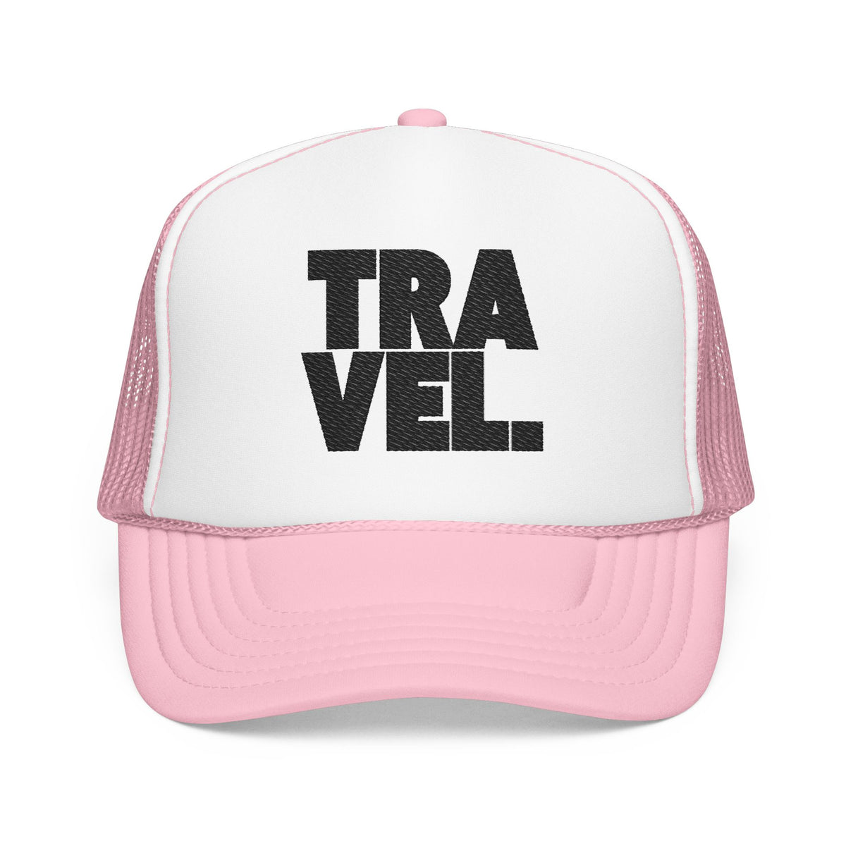 Embroidered Travel Hat Gift For Traveler Trucker Cap Adventure Outfit Hat Wanderlust Style Mesh Cap Vacation Gift Minimalist Travel Lover
