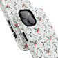 Holly Berry Christmas Phone Case Gift For Sister Magnetic iPhone Cover Winter Botanical Pattern Tough Protective Accessory For Her Style