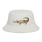 Black Crocodile Bucket Hat Embroidered Animal Safari Cap Trendy Streetwear Fisherman Hat Gift for Him Outdoor Summer Style South Africa Gift