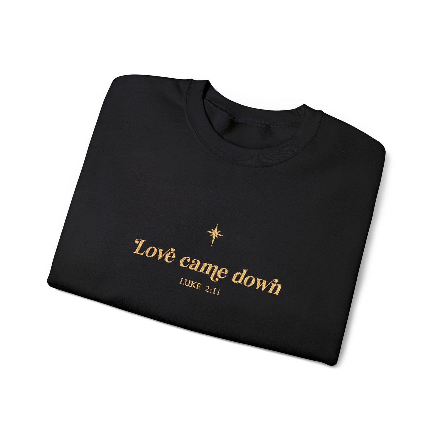 Christian Christmas Sweatshirt For Religious Gift Faith Based Winter Crewneck Cozy Religious Holiday Gift Inspirational Embroidered Pullover