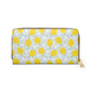 Lemon Purse For Summer Fashion Fruit Wallet Gift For Wife Citrus Accessory For Sister Travel Organizer Birthday Present For Her Daily Clutch