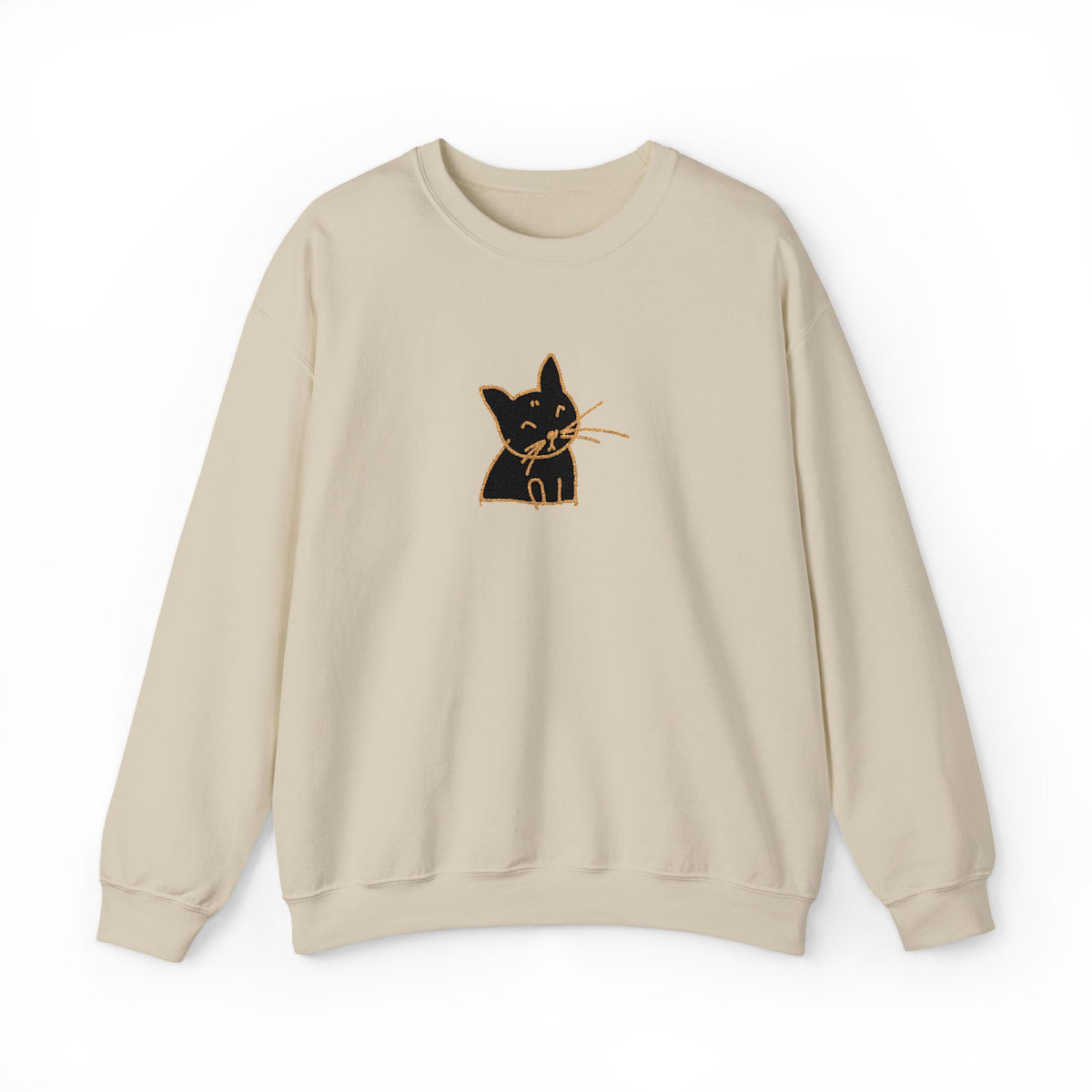 Christmas Cat Sweatshirt Gift For Grandma Cute Kitty Graphic Crewneck Pet Lover Sweater For Sister Kawaii Pullover Cozy Animal Lounge Top