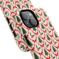 Christmas Tree Phone Case Gift For Sister Magnetic iPhone Cover Holiday Bow Pattern Tough Protective Accessory Winter Style Charm For Her