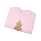 Gold Fir Christmas Sweatshirt Gift For Daughter Holiday Crewneck Present For Aunt Graphic Pullover Cozy Winter Apparel Seasonal Top Style