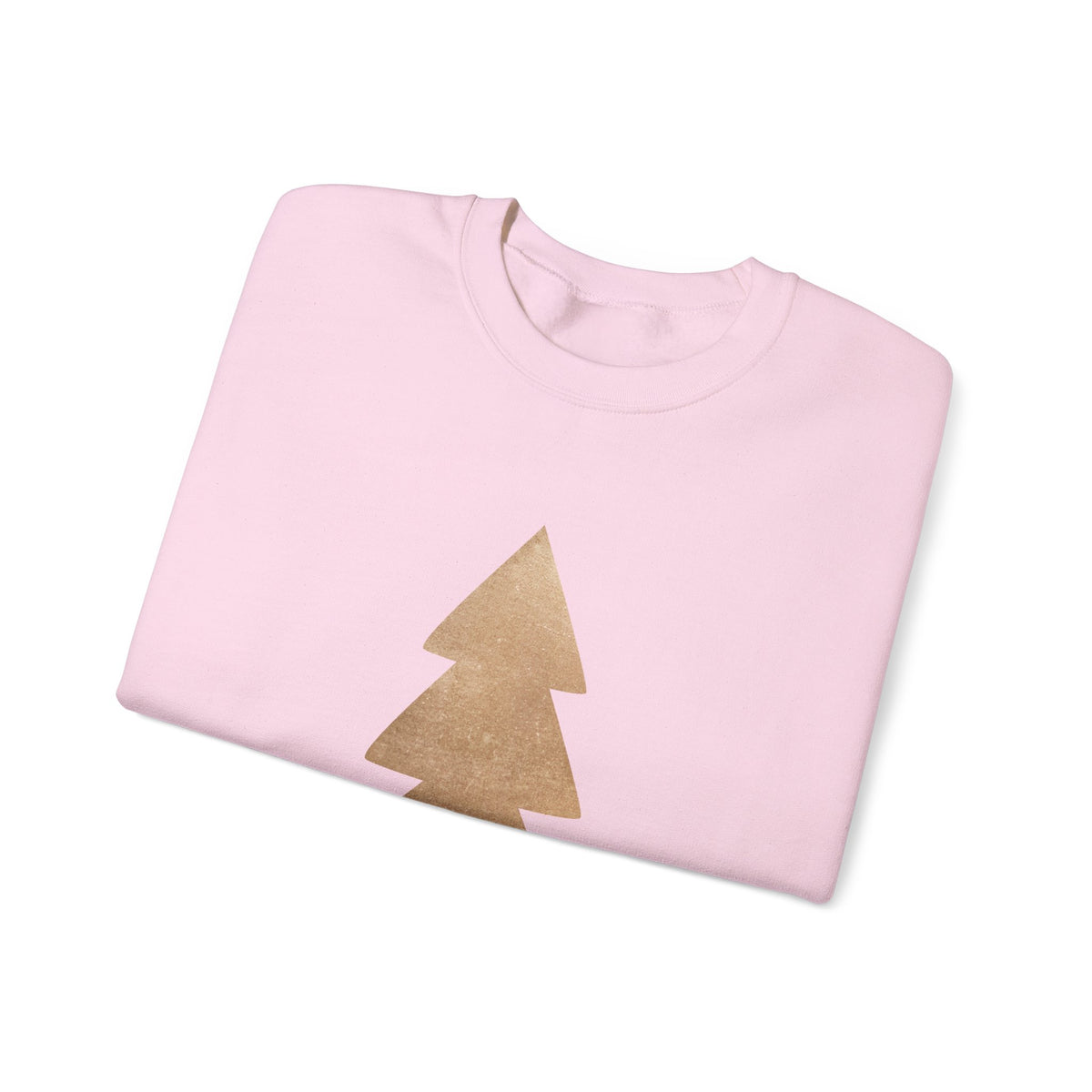 Gold Fir Christmas Sweatshirt Gift For Daughter Holiday Crewneck Present For Aunt Graphic Pullover Cozy Winter Apparel Seasonal Top Style