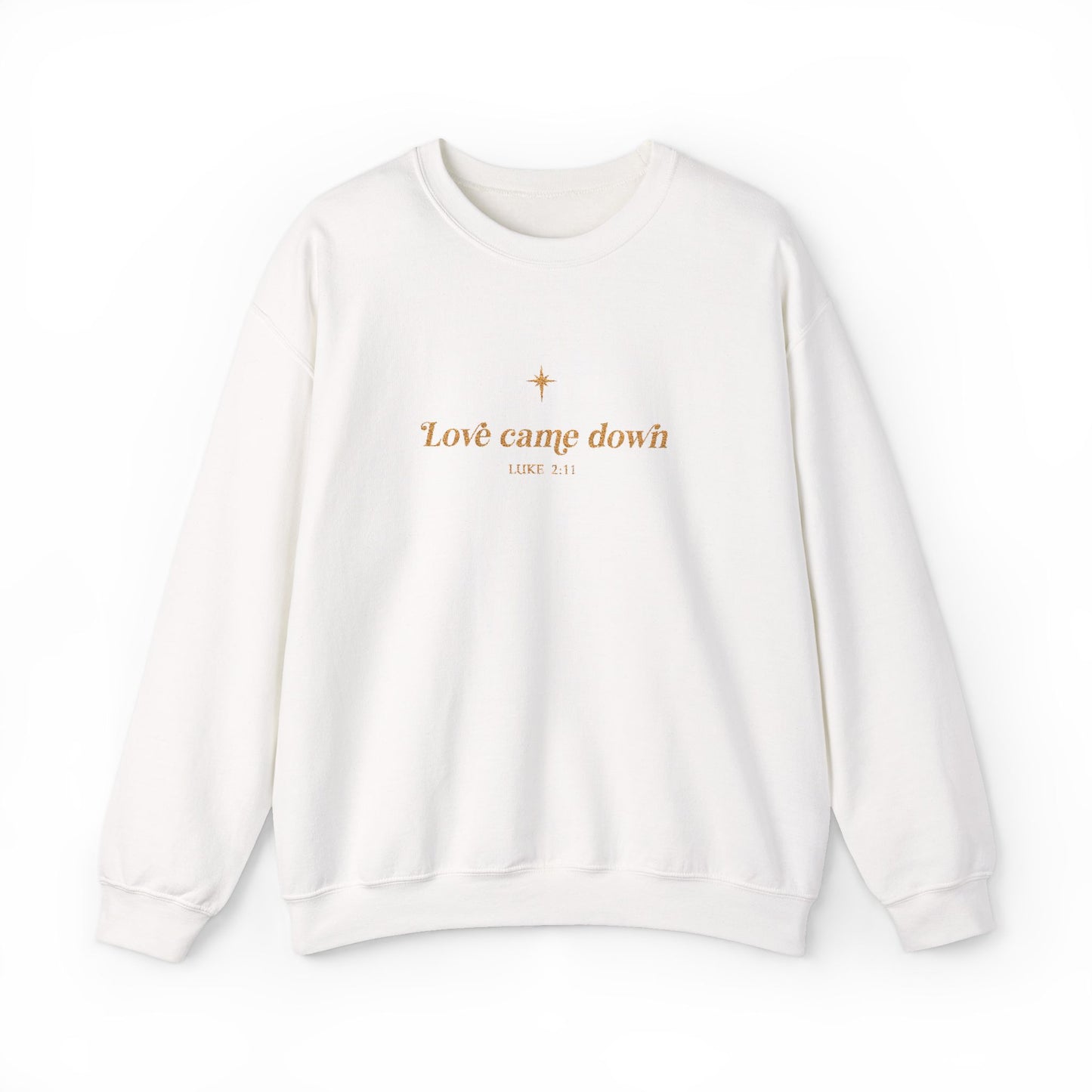 Christian Christmas Sweatshirt For Religious Gift Faith Based Winter Crewneck Cozy Religious Holiday Gift Inspirational Embroidered Pullover