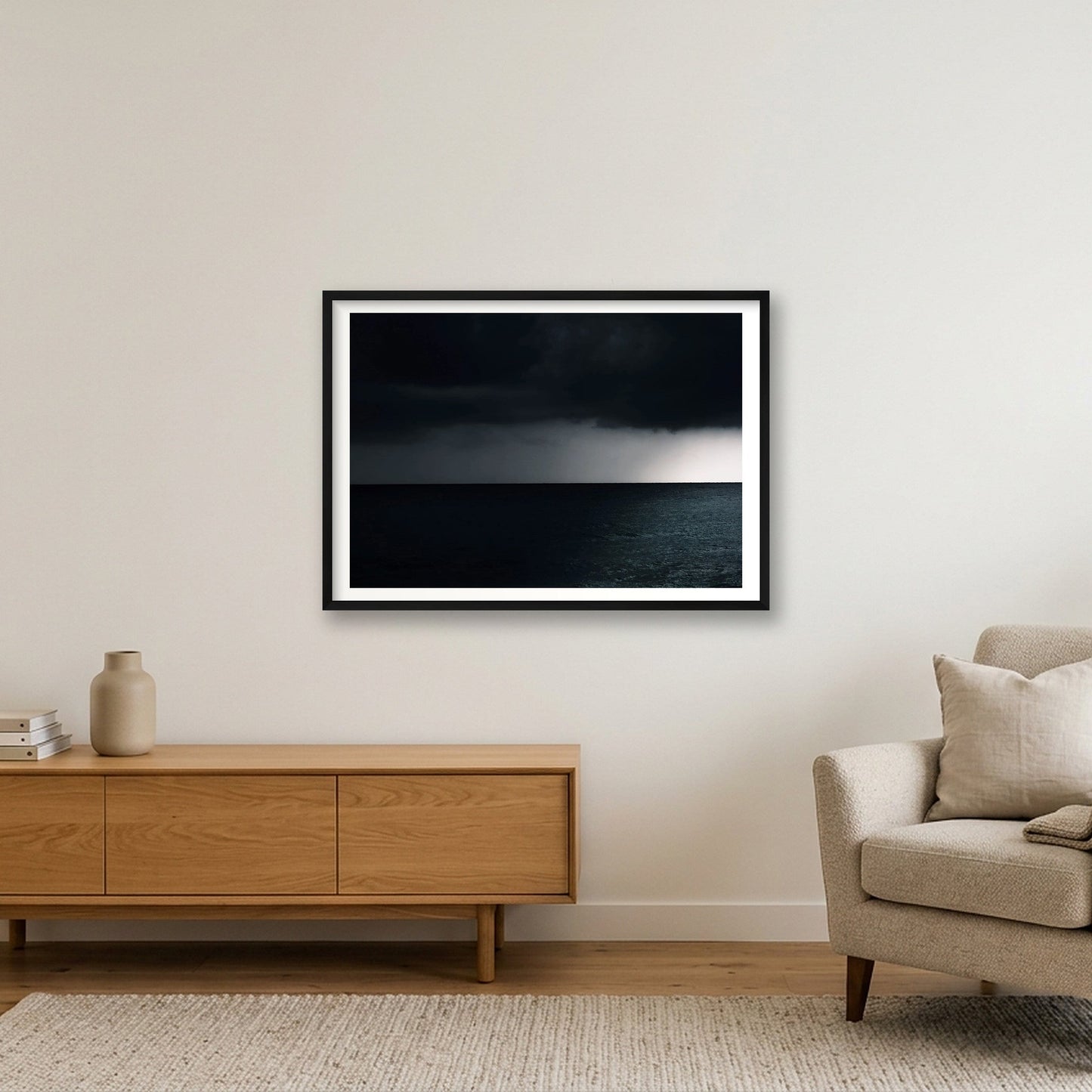 463 — 84×59cm, 33×23" Black Frame