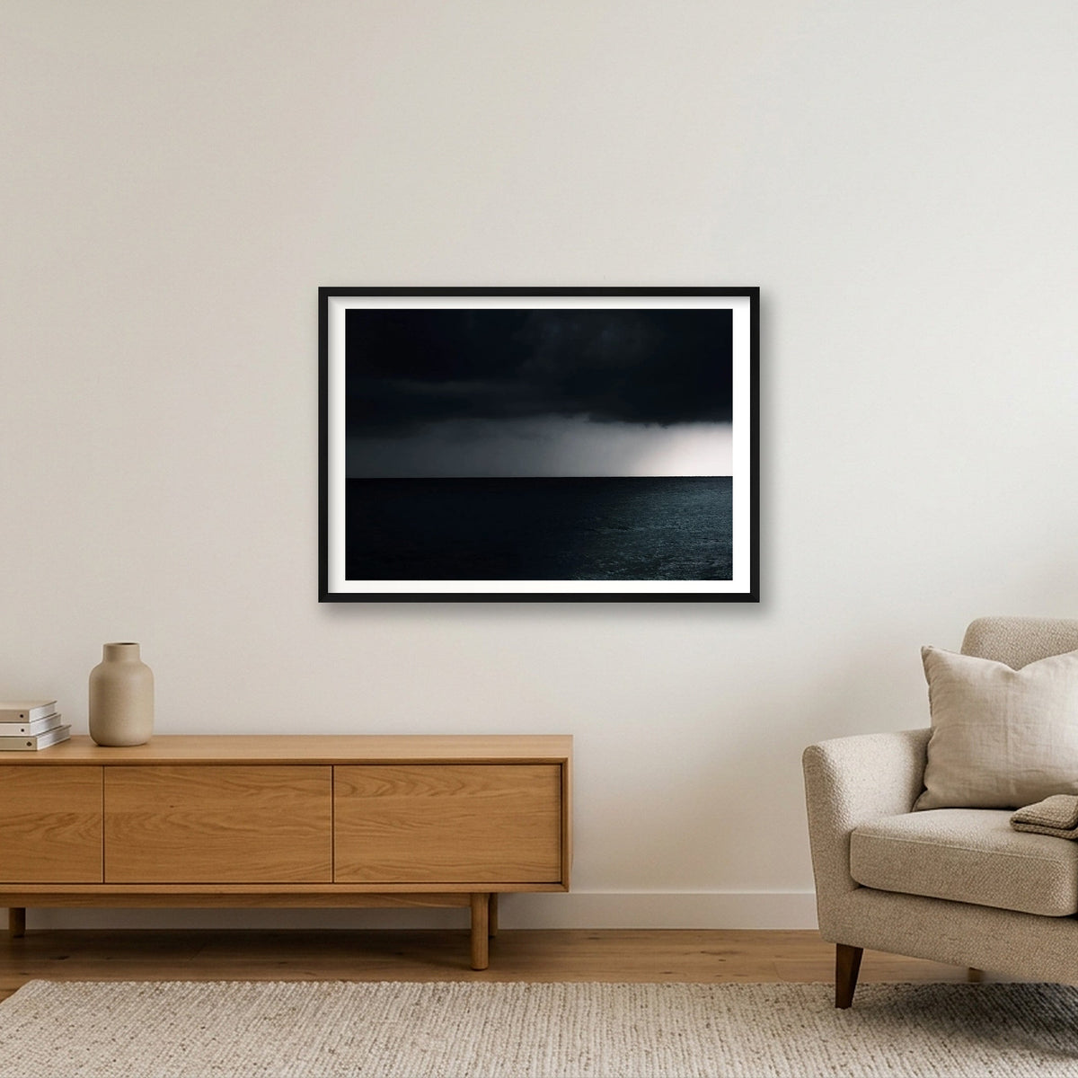 463 — 84×59cm, 33×23" Black Frame