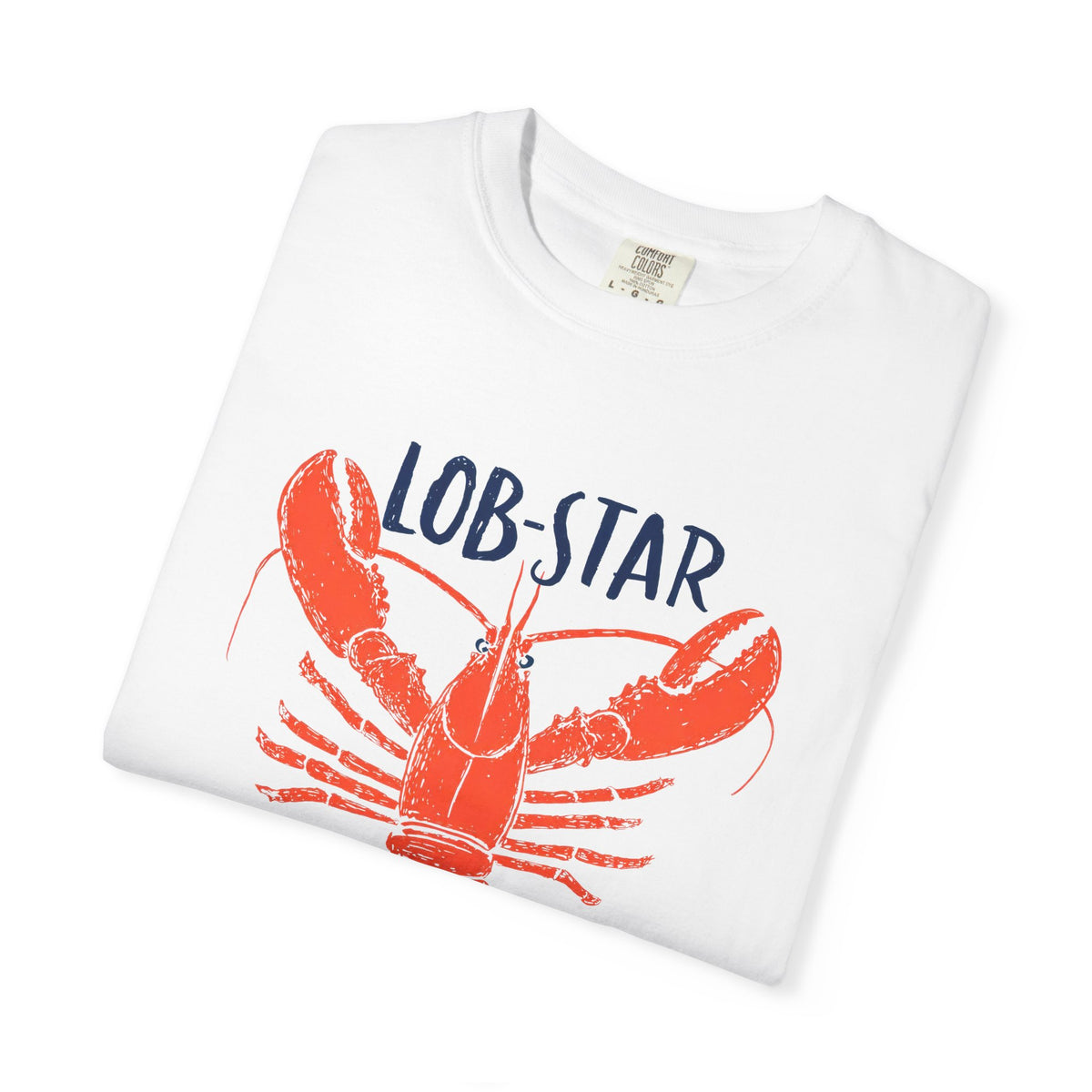 Lobster T Shirt For Seafood Lover Coastal Summer Outfit Beach Vacation Apparel Nautical Gift For Girlfriend Boardwalk Dinner Fashion Wear