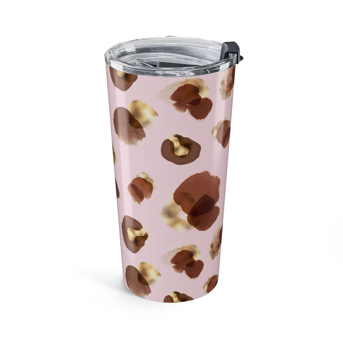 Pink Leopard Tumbler Gift For Her Safari Coffee Cup Animal Print Travel Mug Cute Desk Cup South Africa Mug Iced Coffee Tumbler Travel Gift