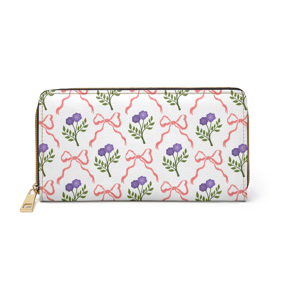 Flower Purse Gift For Her Bow Wallet For Women Small Purse Card Keeper Feminine Accessory Chic Purse For Everyday…