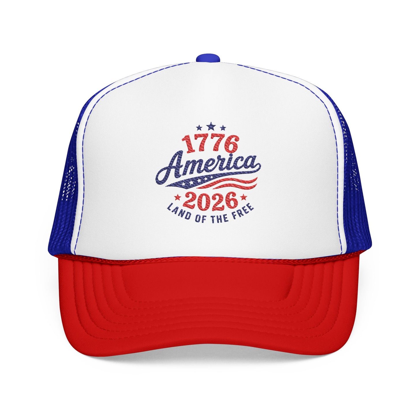 1776 America Trucker Hat For Hiking USA 250th Anniversary Cap For Mom Fourth Of July Hat Patriotic Womens Hat Gift For Her