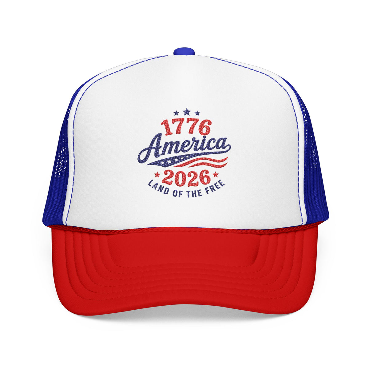 1776 America Trucker Hat For Hiking USA 250th Anniversary Cap For Mom Fourth Of July Hat Patriotic Womens Hat Gift For Her
