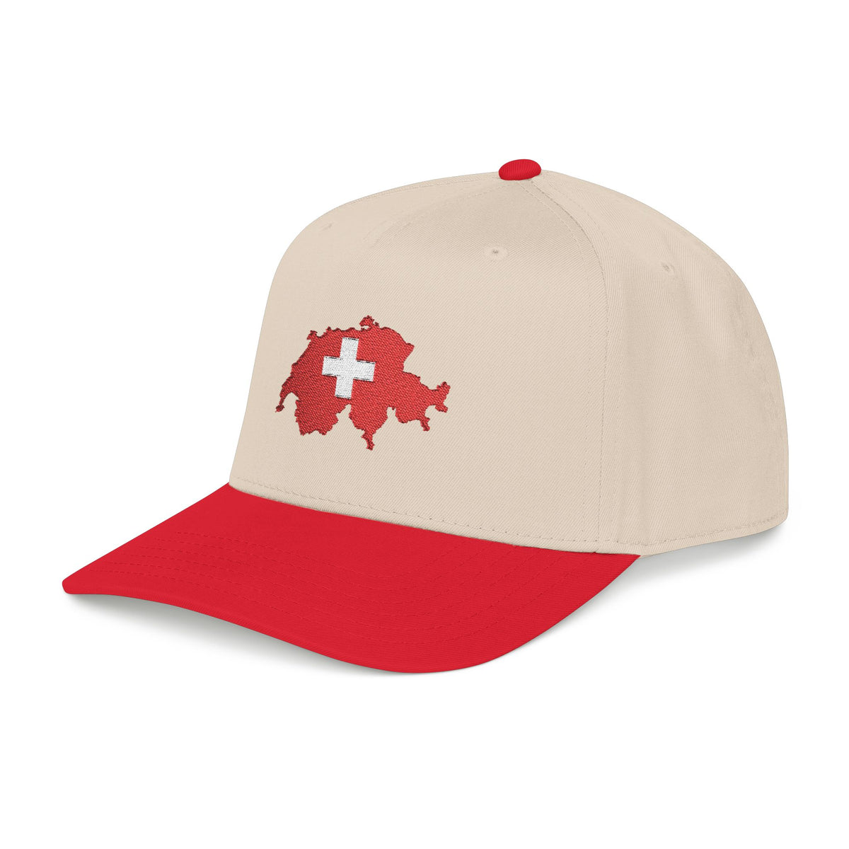 Switzerland Embroidered Hat Gift For Traveler Swiss Flag Baseball Cap Switzerland Souvenir Gift Travel Snapback Alpine Streetwear Gift Him