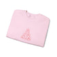 Bow Tree Sweatshirt Gift For Aunt Christmas Crewneck Present For Niece Coquette Holiday Pullover Minimal Winter Outfit Cozy Seasonal Style