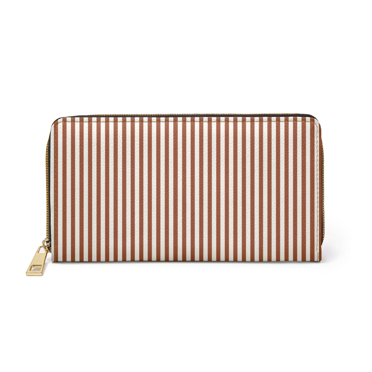 Brown Striped Purse For Vintage Fashion Minimalist Wallet Holiday Gift For Sister Summer Travel Organizer Chic…