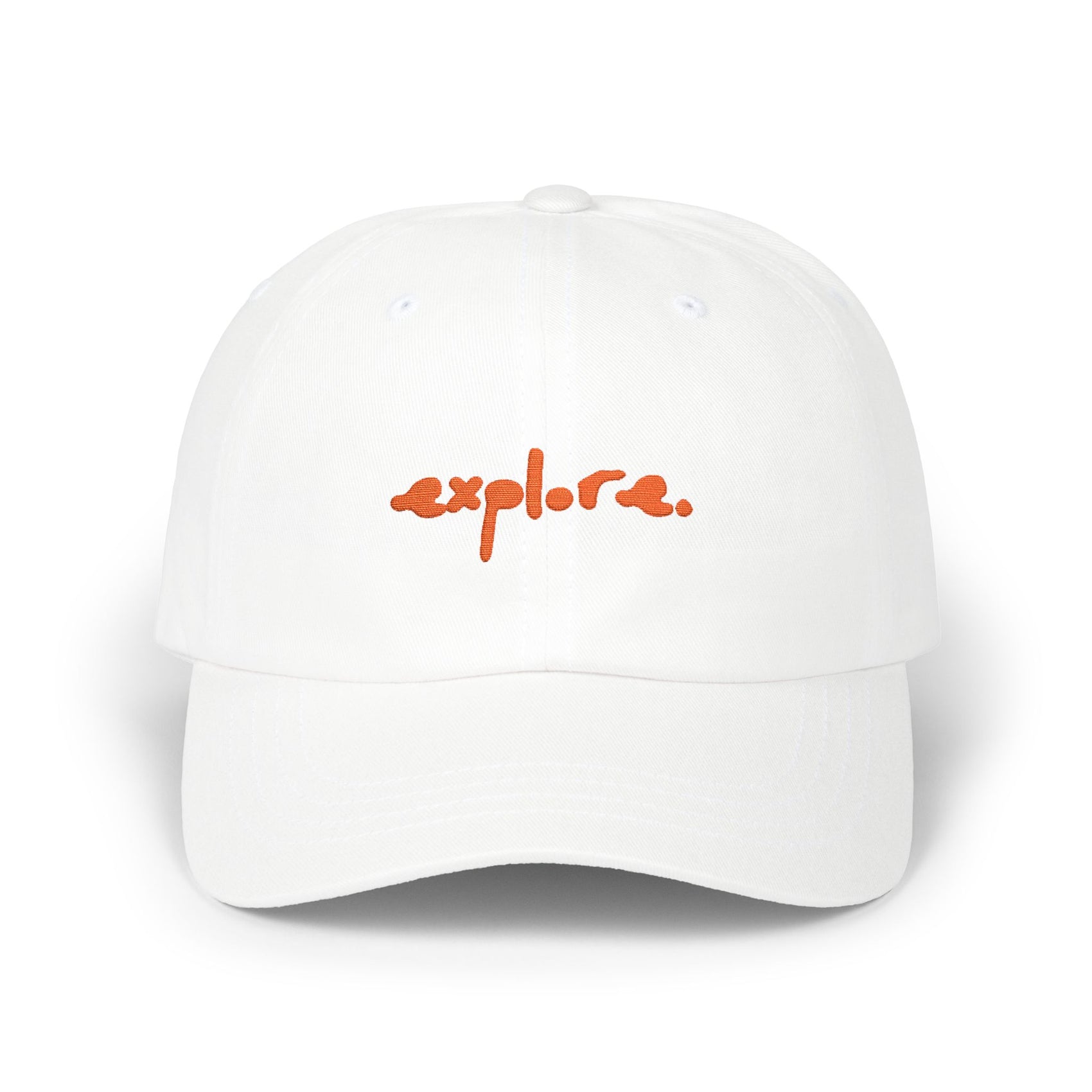 Embroidered Explore Hat Minimalist Travel Quote Cap Adventure Aesthetic Dad Hat Casual Everyday Outfit Outdoor Wanderlust Gift