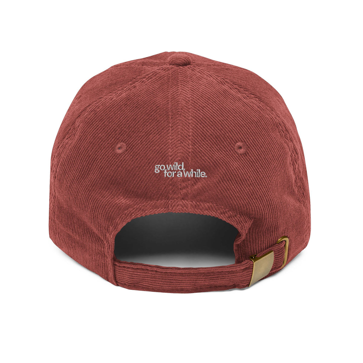 Embroidered Travel Cap Gift For Traveler Black Corduroy Hat Outdoor Embroidery Baseball Gift For Nature Lover Vintage Hat Retro Baseball Hat