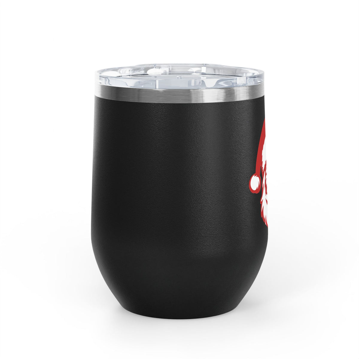 Santa Wine Tumbler Christmas Gift for Wine Lovers Festive Holiday Cup Cute Stainless Steel Travel Mug for Boyfriend Gift For Friend Xmas
