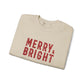 Christmas Sweater Embroidered Crewneck For Matching Family Christmas Sweatshirt Cozy Christmas Crewneck Festive Holiday Pullover Winter