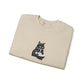 Christmas Ramen Cat Sweatshirt Gift For Mom Cute Kitty Graphic Crewneck Foodie Sweater For Sister Noodle Lover Pullover Cozy Japan Style Top