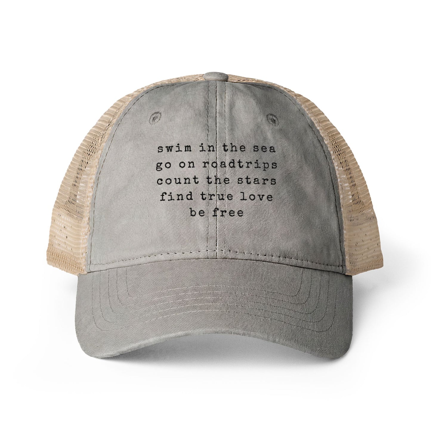 Cute Travel Hat Gift For Her Birthday Inspirational Quote Hat Be Free Cap Travel Lover Gift Roadtrip Hat Beach Cap Gift for Free Spirit