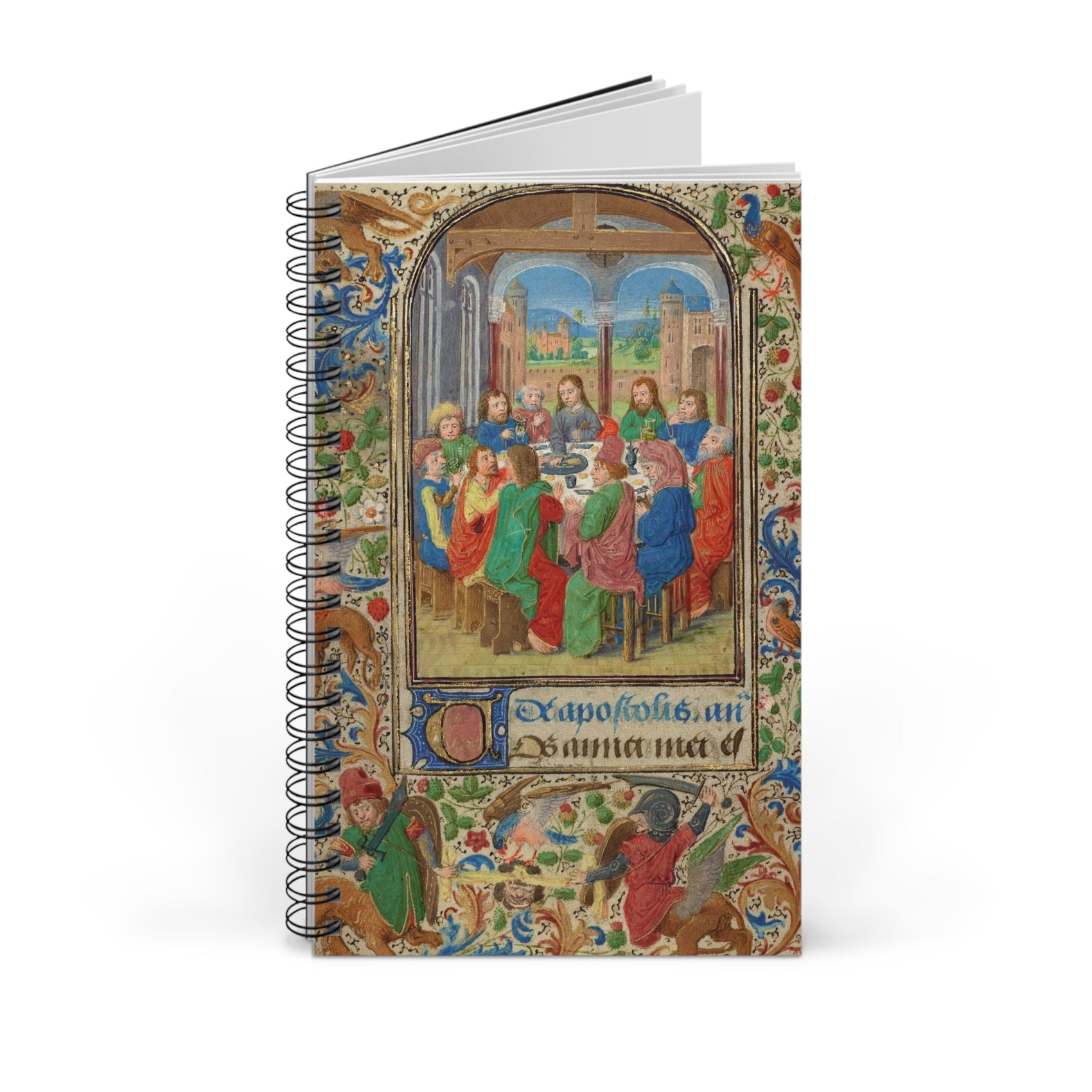 Medieval Notebook Gift For Writer Manuscript Journal For Dark Academia Art Lover Gift Gothic Inspired Notebook Gift For Art History Student