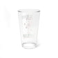 Holiday Cheer Mixing Glass Gift For Girlfriend Christmas Cocktail Tumbler Present For Coworker Retro Santa Barware Festive Party Keepsake
